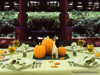 Witch Pumpkin Table Decor